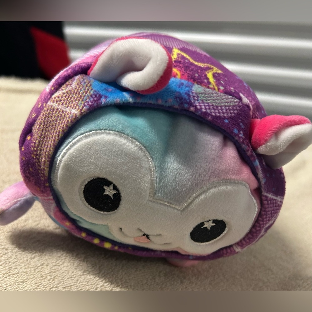 Moosh-Moosh Galaxy Plush Stuffed Animal Purple Star Toy